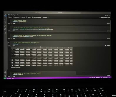 Showing Python Code in VSCode IDE